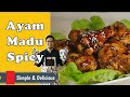 Resepi Ayam Madu Spicy Versi Khairulaming | Jom Masak