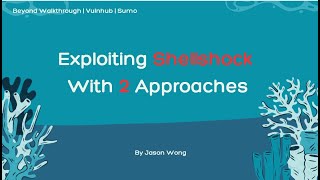 Sumo:1 VulnHub Walkthrough | Shellshock Exploit + Manual Exploitation