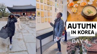 AUTUMN IN KOREA: Touring Seoul, visiting  DEOKSUGUNG PALACE + Insadong+ rainy day + gallery #korea