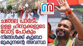 മനുഷ്യമഹാശൃംഘലയെ വിമര്‍ശിച്ച് കെ സുരേന്ദ്രന്‍  I  K Surendran