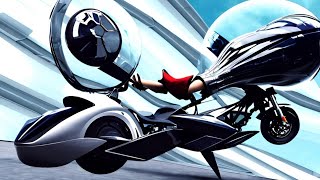 how hover bike work || futuristic hover bike || flying bike