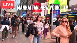 New York City: Explore Manhattan | Raining Satuarday Live