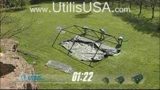 Utilis USA Military Tent Timed Set-Up Video