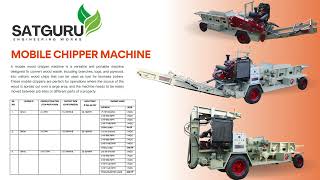 SATGURU ENGINEERING WORKS® WOOD CHIPPER MACHINE