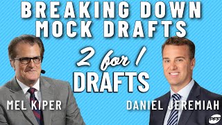 Full 2021 NFL MOCK DRAFT Breakdown: Mel Kiper & Daniel Jeremiah | PFF