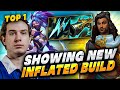 SHOWING THE RANK 1 NA PLAYER THE NEW INFLATED AKSHAN BUILD