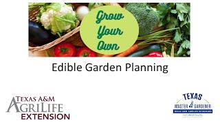 Edible Garden Planning (01.11.2025)