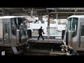 阪和線日根野駅連結作業