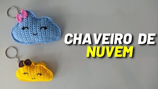 Passo a passo: Chaveiro de nuvem