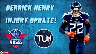 Derrick Henry Injury Update! The King is Healing Just Fine! More Titans News as well.