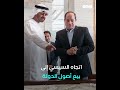 السيسي يعرض أصول مصر للبيع على الهواء مباشرة