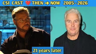CSI Cast Then and Now (2000–2026) | Crime Scene Investigation Actors Age