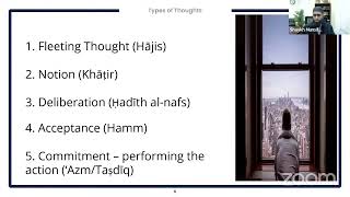 Shaykh Munsif Mubarak describes different thoughts