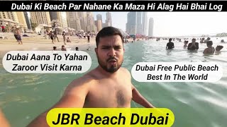 Jumeirah Beach Dubai | JBR beach in Dubai | Dubai Beach Walk Tour 2022 | Arsalan Ahmad