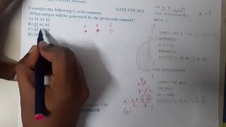 GATE CSE 2012 Q || C PROGRAMMING ||Data Structure || GATE Insights Version: CSE