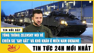 Tin tức Nga Ukraine mới nhất trưa 24/2 Chiến sự miền Đông nguy cấp, miền Nam khá nguy hiểm | TV24h