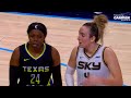 Last two minutes of Chicago Sky vs Dallas Wings