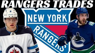 Huge NHL Trades - NY Rangers Acquire Andrew Copp & Tyler Motte
