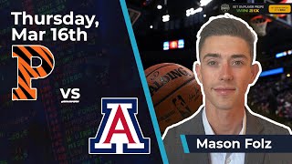 Princeton vs. Arizona Prediction, 3/16/23: NCAAB Free Betting Pick From Mason Folz