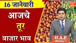 तूर बाजार भाव वाढले 16 जानेवारी 2025 / Tur bhazar bhav today / महाराष्ट्रा तूर भाव असे...तेजी येणार