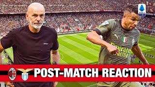 Pioli and Messias | AC Milan v Lazio post-match reactions