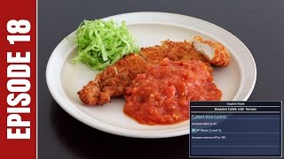 Cooking Final Fantasy XV Breaded Cutlet with Tomato