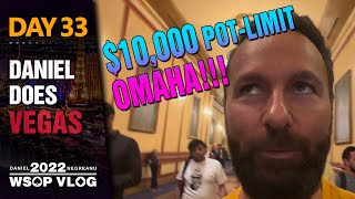 $10,000 POT-LIMIT OMAHA CHAMPIONSHIP!!! - 2022 WSOP Poker Vlog Day 33