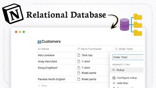 How to Create Relational Database in Notion (Simple Explanation)