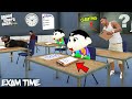 Franklin Giving Exam On First Day Of School With SHINCHAN in GTA 5! | Lovely Gaming