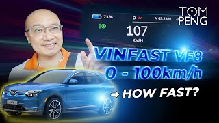 VinFast VF8 0 - 100km/h how fast?