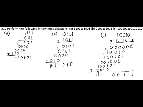 What is the binary product of 1001 and 1011?