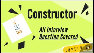 Java Constructor Interview Question (All interview Question of Constructor Covered)