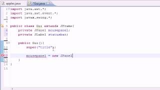 Java Programming Tutorial 74 Mouse Events