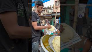 रातों-रात राजू पराठा बेच करोड़पति बन गए।😱 #shorts #kolkatastreetfood