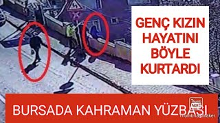 Bursa'da Kahraman Yüzbaşı intihara kalkışan genç Kızın Hayatını böyle kurtardı.