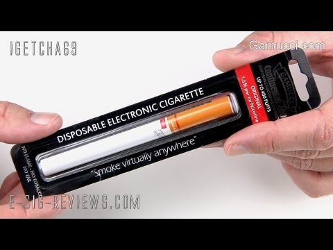 REVIEW OF THE GAMUCCI DISPOSABLE ELECTRONIC CIGARETTE REVIEW OF THE GAMUCCI DISPOSABLE ELECTRONIC CIGARETTE