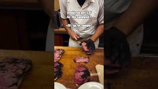 would you pay $35 for a classic reuben sandwich from katzsdeli? #bestfood #sandwich #pastrami