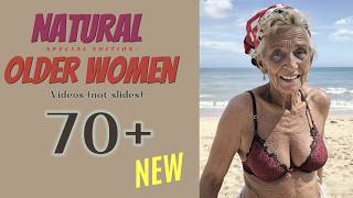 NEW! [4K] ❤️‍🔥 REAL Old Women over 70 to 85 | Style for Older Women to 90