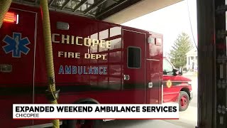 Chicopee to expand weekend ambulance services for second time in 2 years