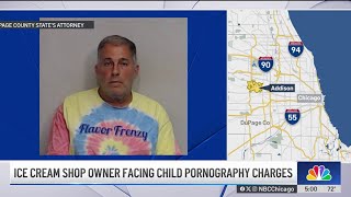 Suburban ice scream shop owner allegedly secretly recorded girls