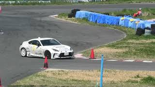 240330美浜サーキットジムカーナ練習会 地区戦前日 1138 GR86水玉