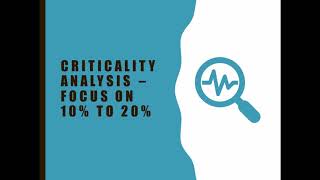 Reliability Centered Maintenance ~ PART 3 ~ Goals & Live Cases