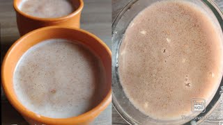 नाचणी ची आंबील/RAGI AMBIL/ZERO OIL WEIGHTLOSS RECIPEE/Diabetic Friendly Recipe