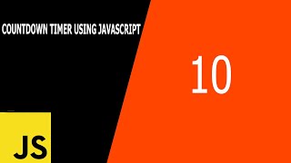 Let's make a countdown timer using html, css and javascript