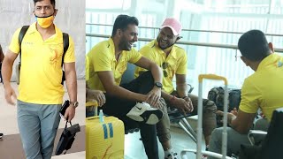Watch MS Dhoni and team CSK off to UAE for IPL 2020