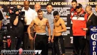 Ponce De Leon vs Abner Mares Weigh in