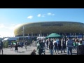 arrival at stadion energa for lechia gdansk match poland september 2016