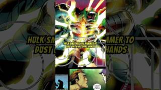 HULK CAN BREAK THOR'S HAMMER😍| #hulk #thor #marvel #comics #marvelcomics #avengers #comicbook #mcu