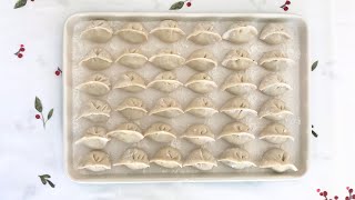 如何制做好吃的白菜馅饺子/How to Make Delicious Chinese Cabbage Stuffed Dumplings