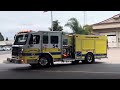 *airhorn* ventura county fire department engine 54 e54 responding to a medical emergency vcfd